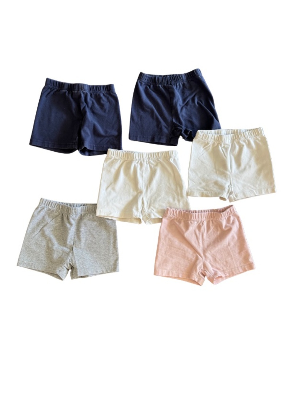 Hanna Andersson Girls Tumble Cartwheel Bike Shorts 6-Pc Bundle Size 5
